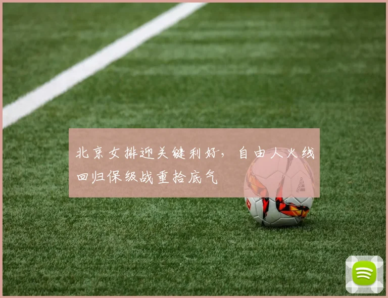 北京女排迎关键利好,自由人火线回归保级战重拾底气 - 搜狐体育推荐